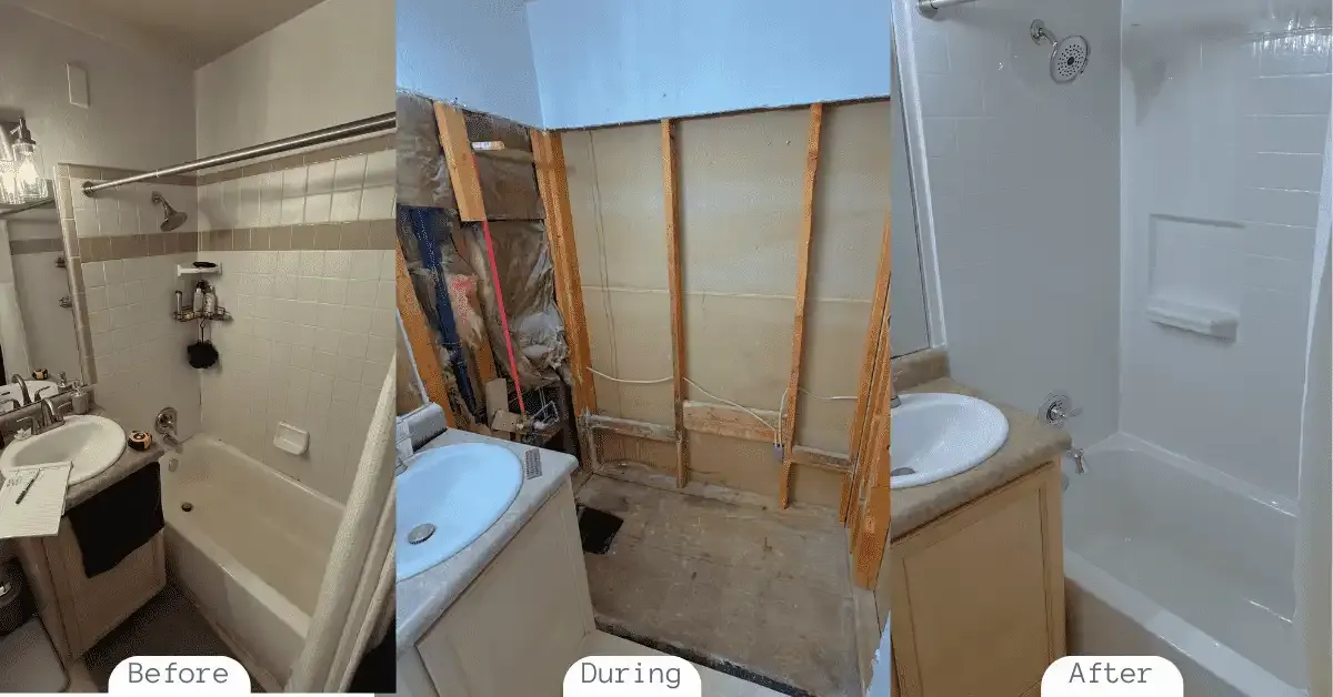 One Day Bathroom Remodeling