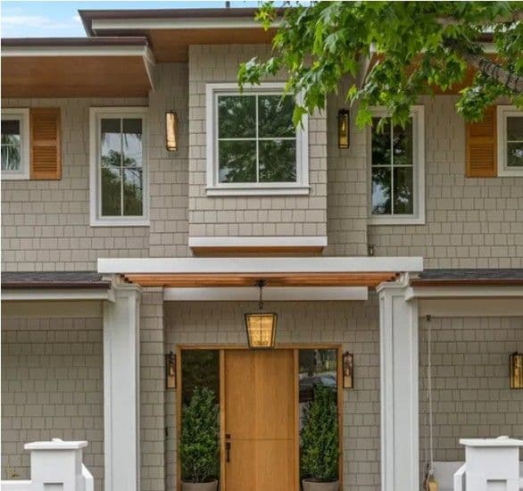 Beige House Siding